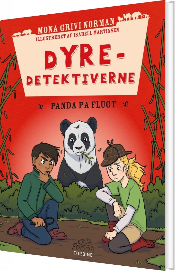 Dyredetektiverne: Panda På Flugt   Mona Grivi Norman   Bog