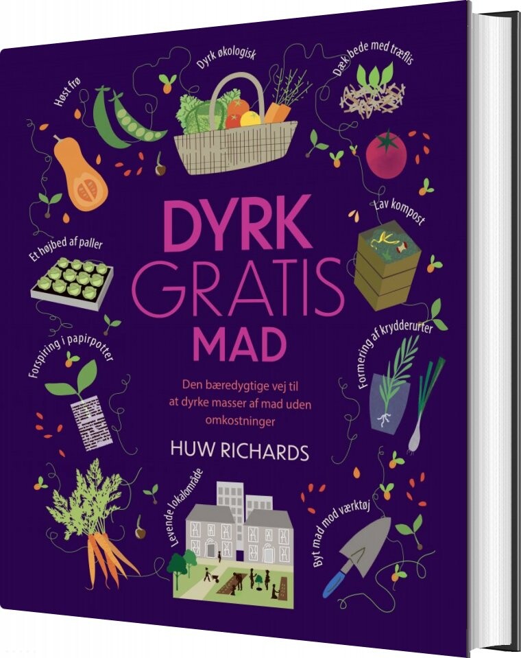 Dyrk Gratis Mad   Huw Richards   Bog