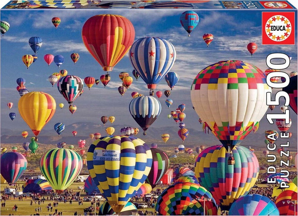 Educa   Puslespil Med 1500 Brikker   Luftballonner