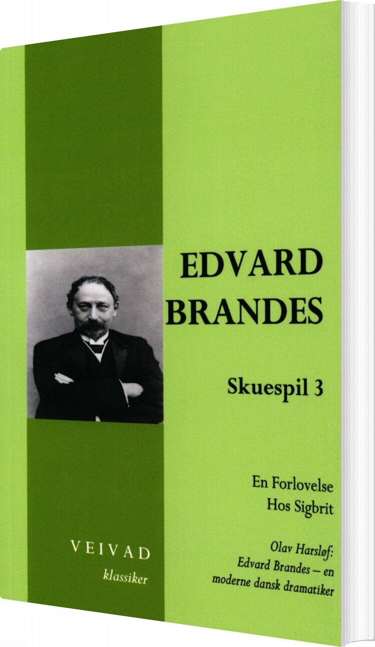 Edvard Brandes: Skuespil 3   Udgivet Af Erik Bøegh   Bog