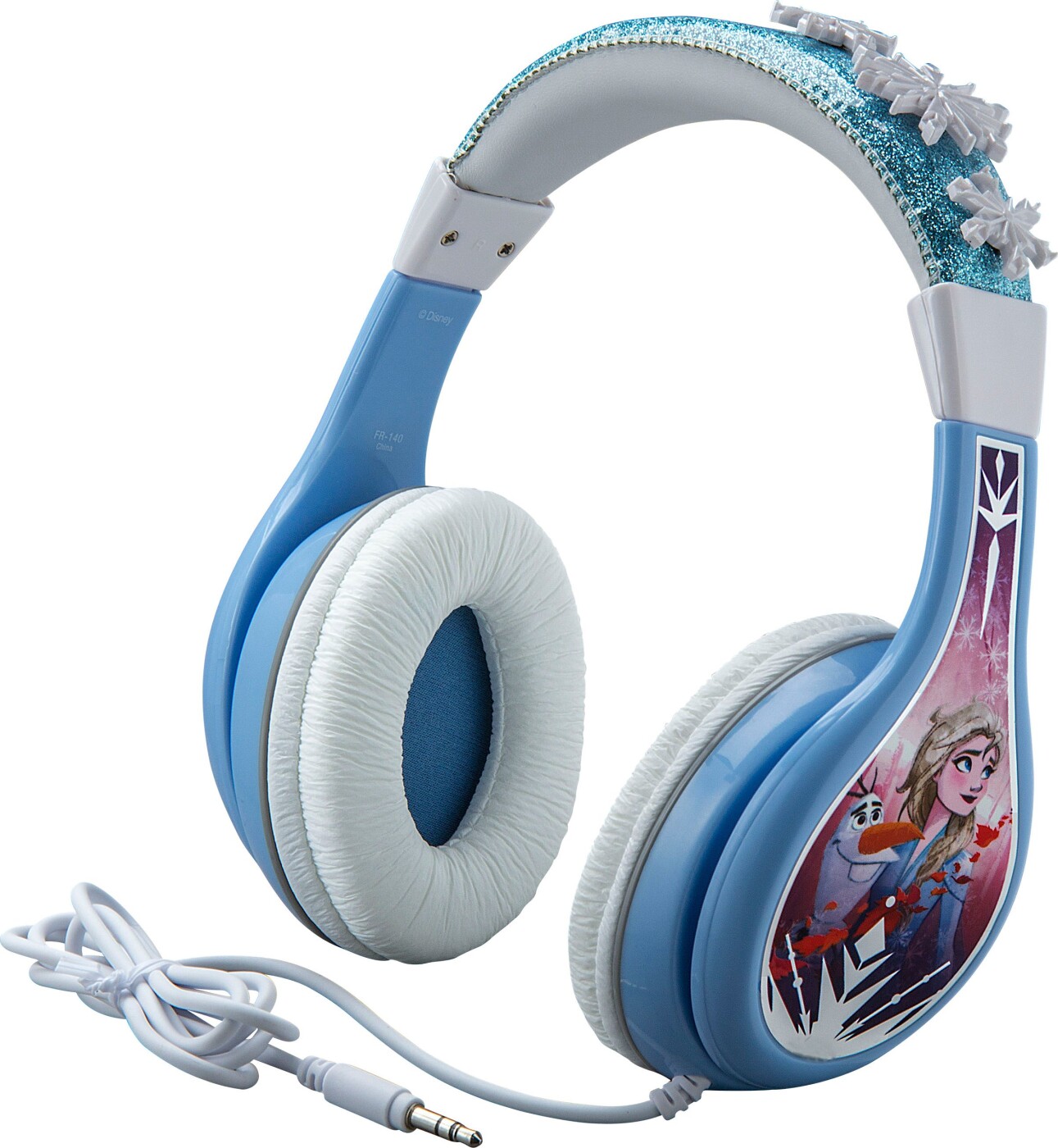 Ekids   Frost 2   On Ear Hovedtelefoner Med Volumekontrol   Blå