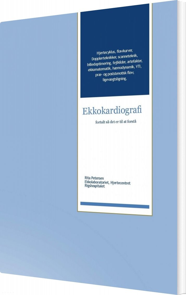Ekkokardiografi Rita Petersen Bog