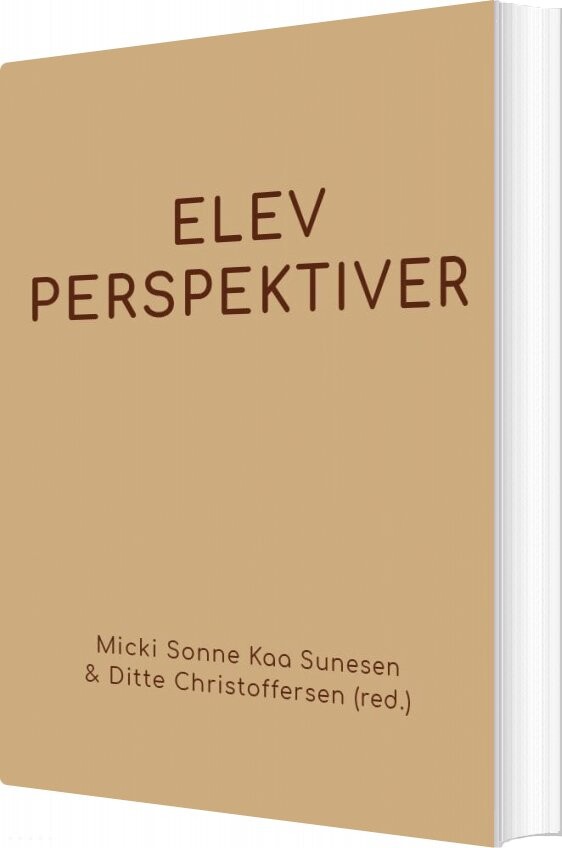 Elevperspektiver   Ditte Dalum Christoffersen   Bog