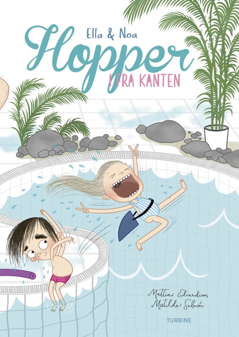 Ella Og Noa  Hopper I Fra Kanten   Mattias Edvardsson   Bog