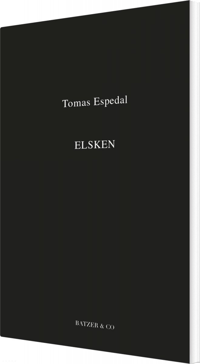 Elsken   Tomas Espedal   Bog
