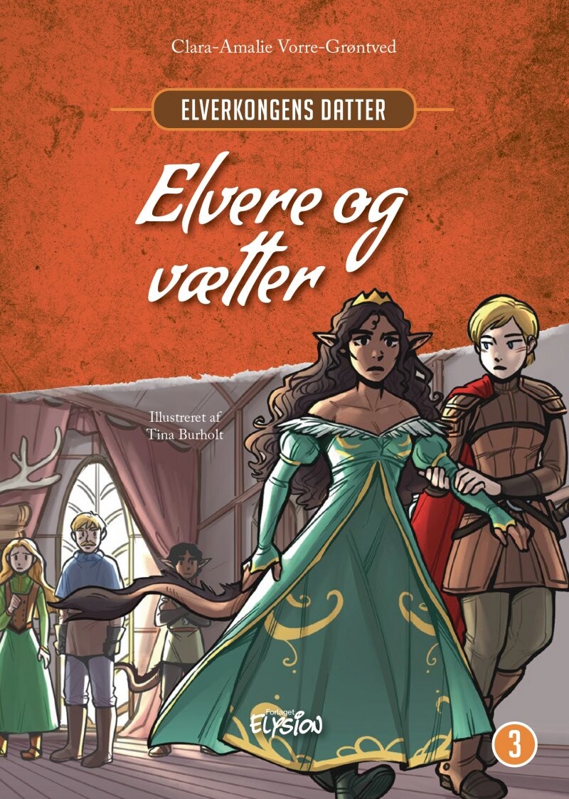 Elvere Og Vætter Clara Amalie Vorre Grøntved Bog