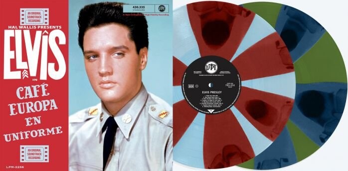 Elvis Presley Cafe Europa En Uniforme Vinyl Lp