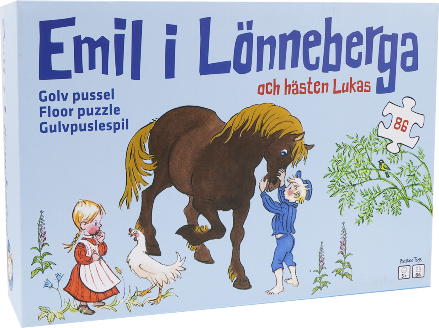 Emil Fra Lønneberg Gulvpuslespil
