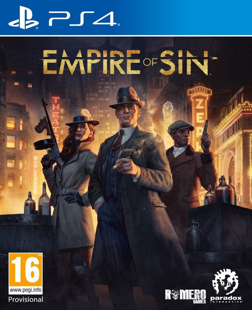 Empire Of Sin Day 1 Edition Ps4