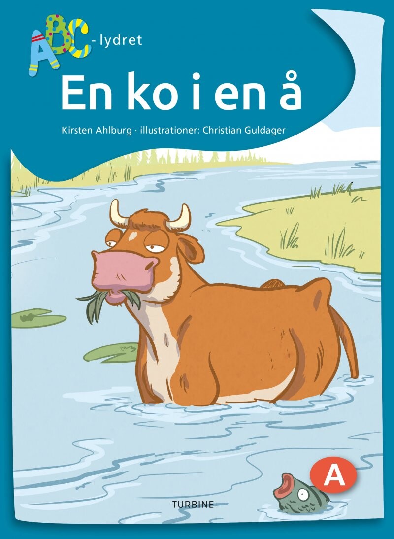 En Ko I En å   Kirsten Ahlburg   Bog