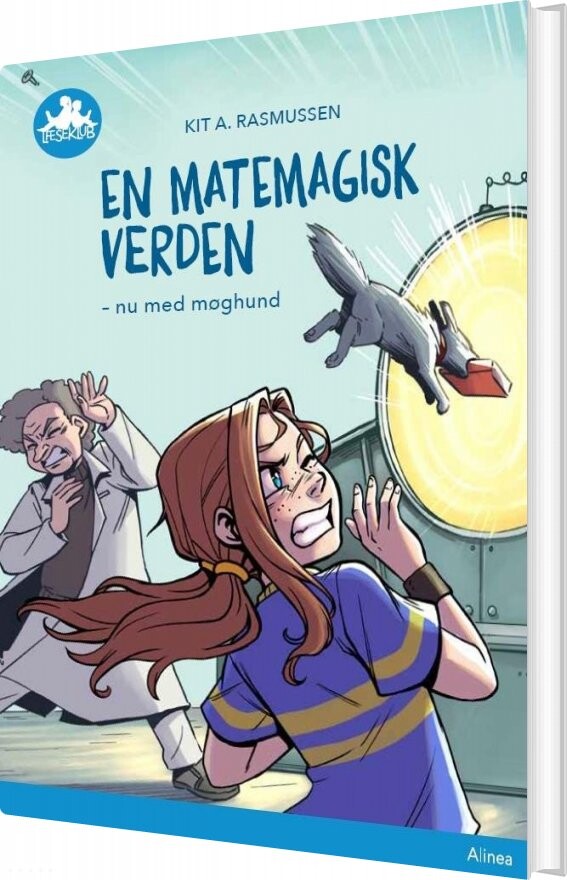 En Matemagisk Verden   Nu Med Møghund  Blå Læseklub   Kit A  Rasmussen   Bog