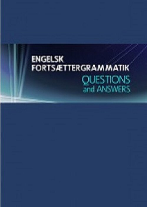 Engelsk Fortsættergrammatik   Svend Madsen   Bog