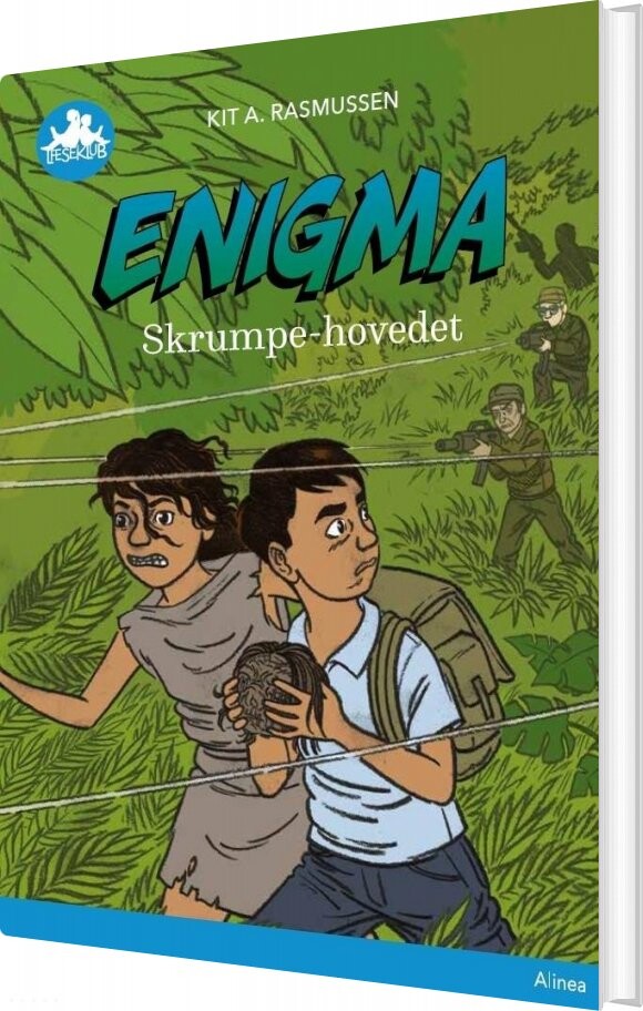 Enigma  Skrumpe Hovedet  Blå Læseklub   Kit A  Rasmussen   Bog