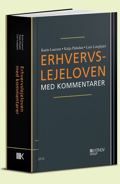 Erhvervslejeloven Med Kommentarer   Lars Langkjær   Bog
