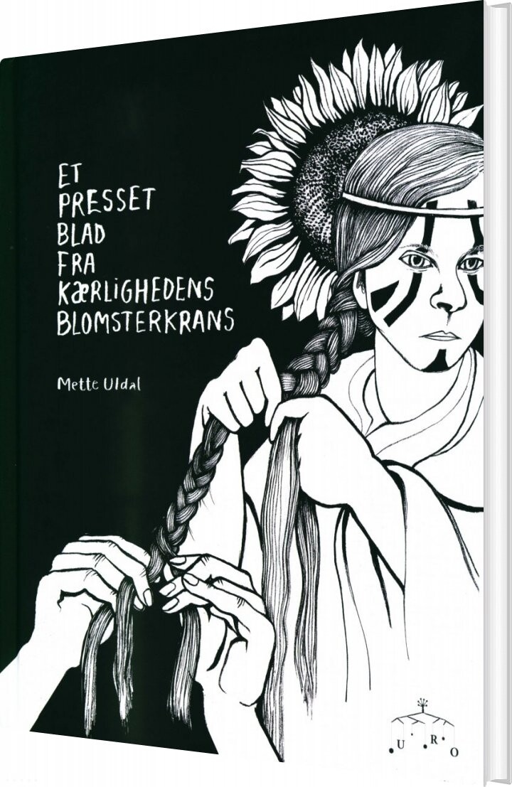 Et Presset Blad Fra Kærlighedens Blomsterkrans   Mette Uldal   Bog