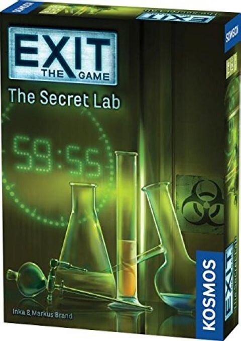 Exit   The Game   The Secret Lab   Escape Room Spil