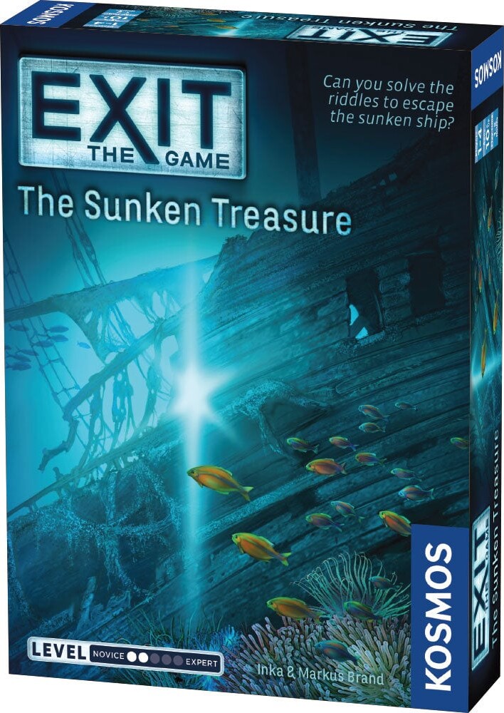 Exit   The Game   The Sunken Treasure   Escape Room Spil