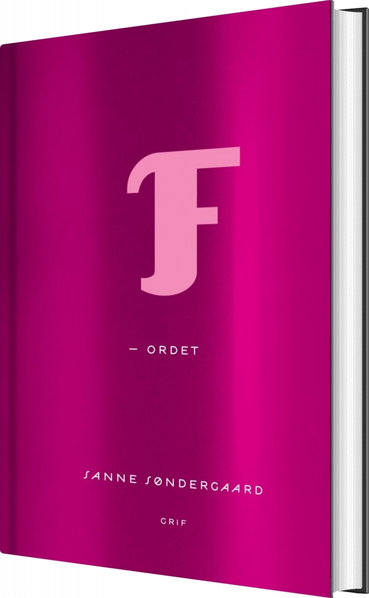 F Ordet   Sanne Søndergaard   Bog