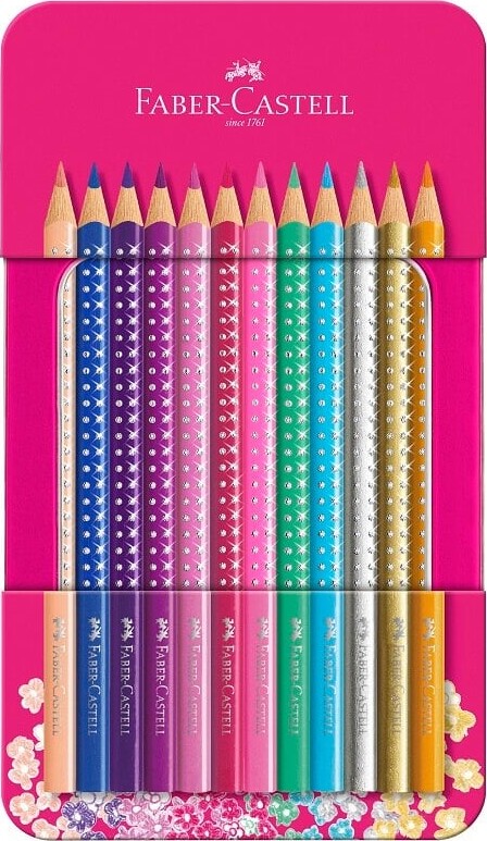 Faber Castell   Sparkle Farveblyanter   12 Stk