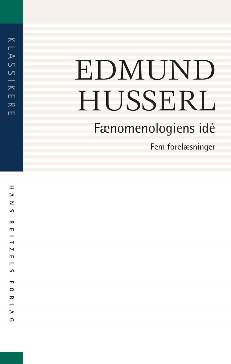 Fænomenologiens Id?    Edmund Husserl   Bog