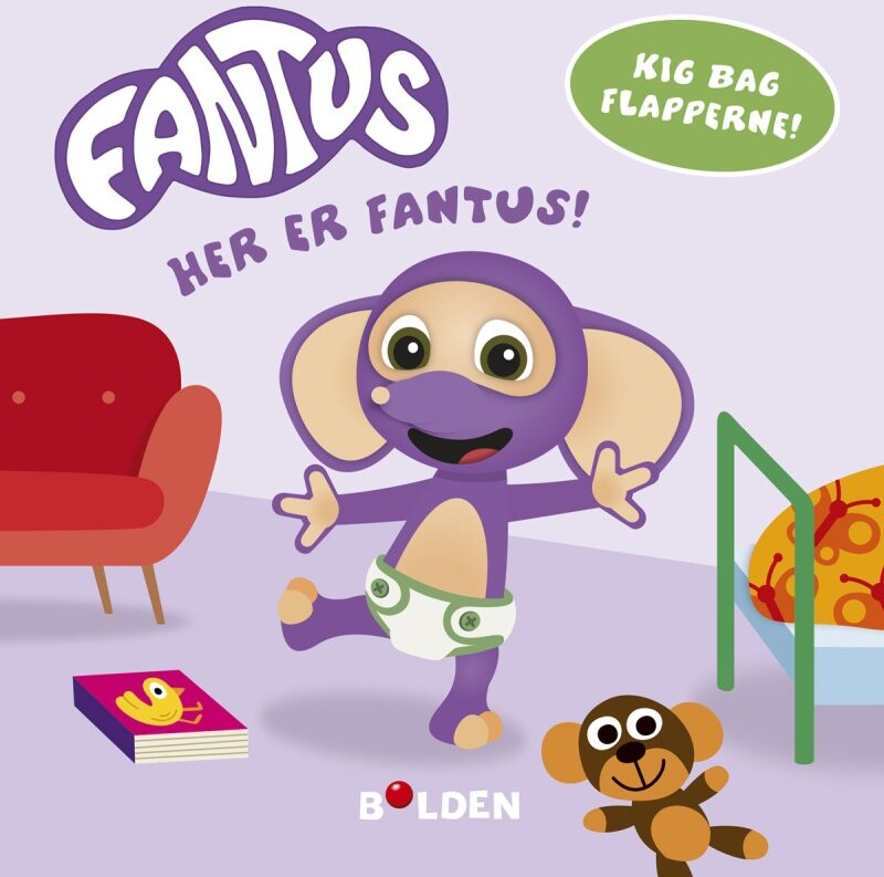 Fantus   Her Er Fantus    Bolden   Bog