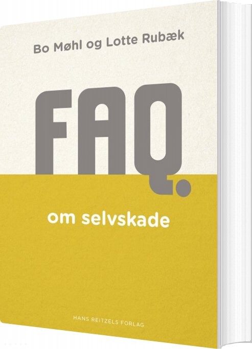 Faq Om Selvskade   Bo Møhl   Bog