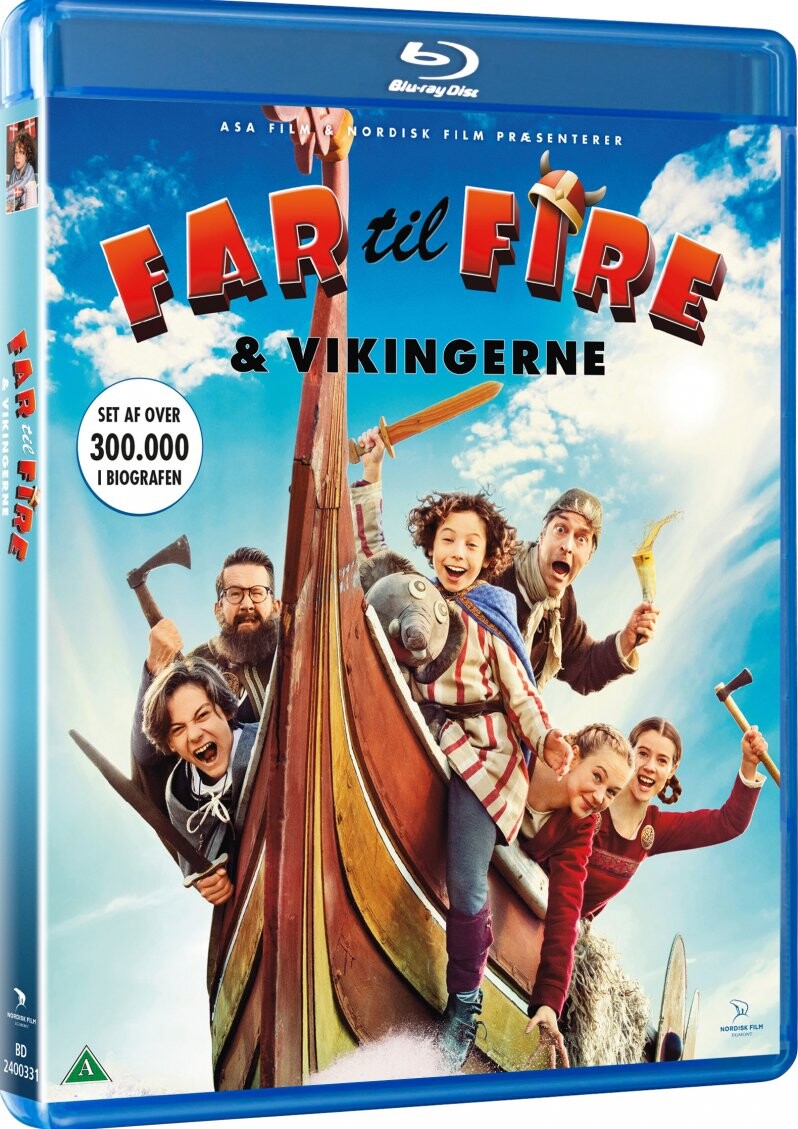 Far Til Fire Og Vikingerne   Blu Ray