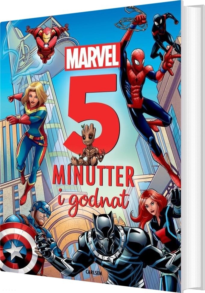 Fem Minutter I Godnat Marvel Bog