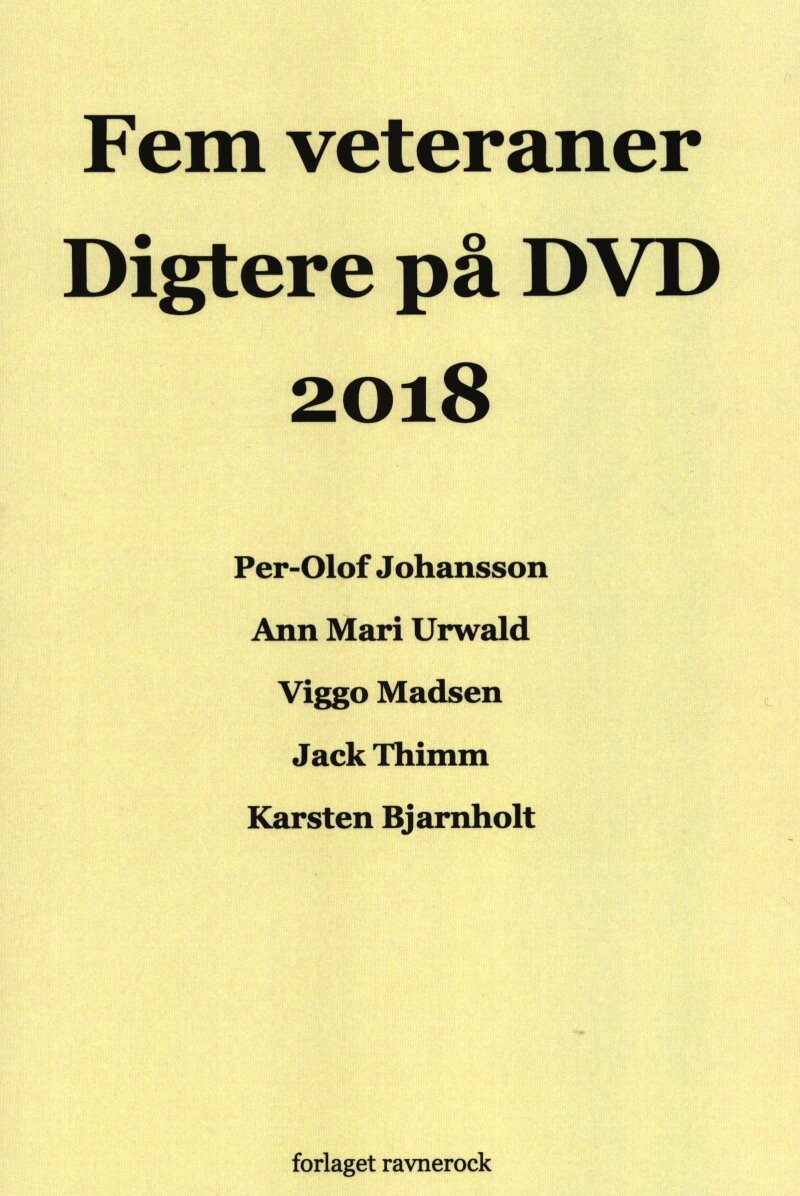 Fem Veteraner   Bennt Pedersen   Bog