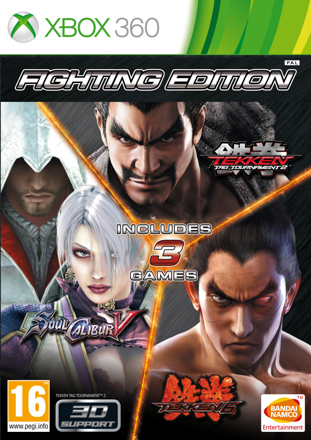 Fighting Edition: Tekken Tag 2 Tekken 6 Soulcalibur V Xbox 360