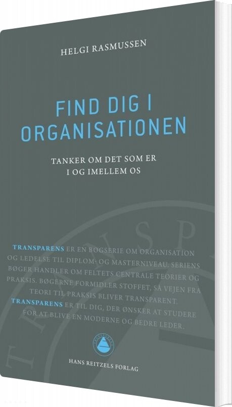 Find Dig I Organisationen   Helgi Rasmussen   Bog