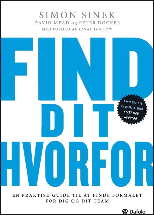 Find Dit Hvorfor   Simon Sinek   Bog