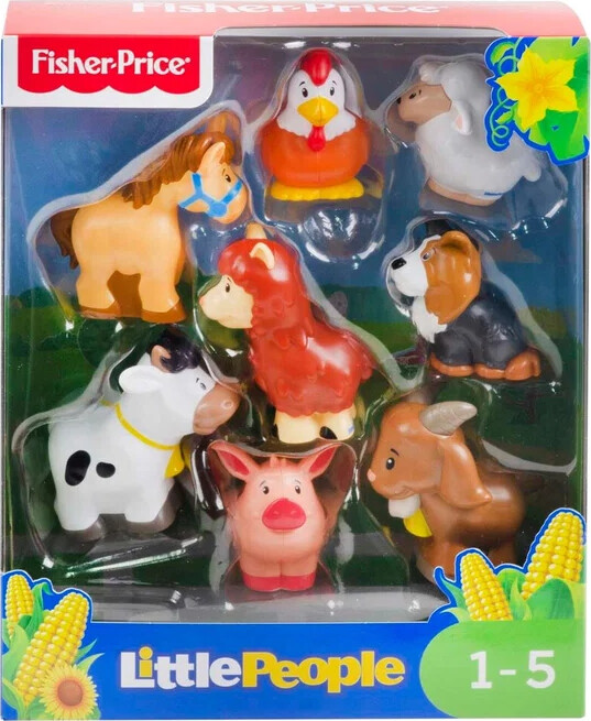 Fisher Price   Bondegårdsdyr Pakke Med Figurer