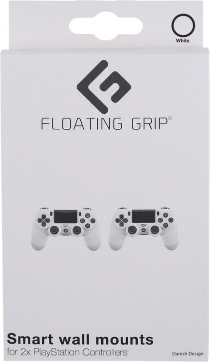 Floating Grip   Playstation Controller Vægbeslag 2 Stk   Hvid