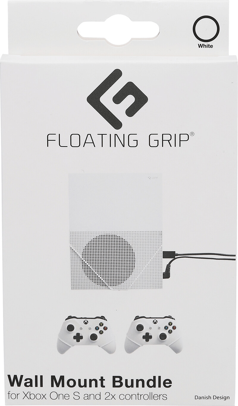 Floating Grip   Vægbeslag Til Xbox One S Og Controllers   Hvid