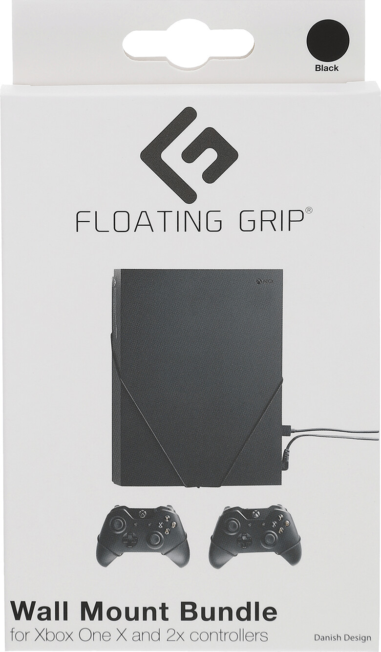 Floating Grip   Vægbeslag Til Xbox One X Og Controllers   Sort