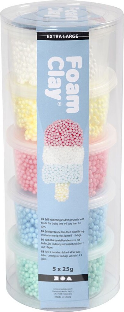 Foam Clay   Extra Stor   5x25 G