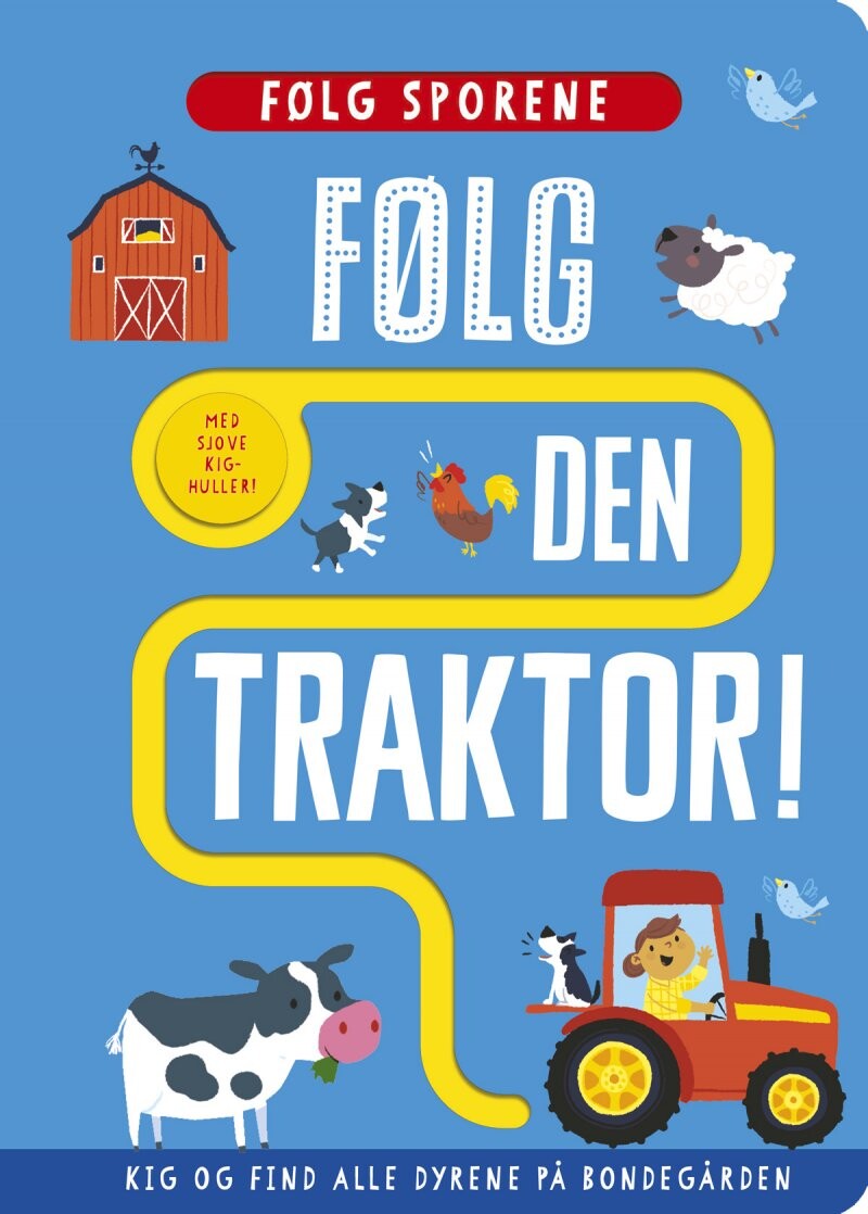 Følg Den Traktor    Georgie Talyor   Bog