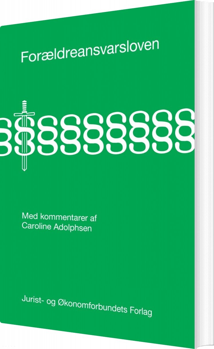 Forældreansvarsloven   Af Caroline Adolphsen   Bog