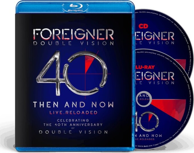 Foreigner Double Vision: Then And Now Blu Ray