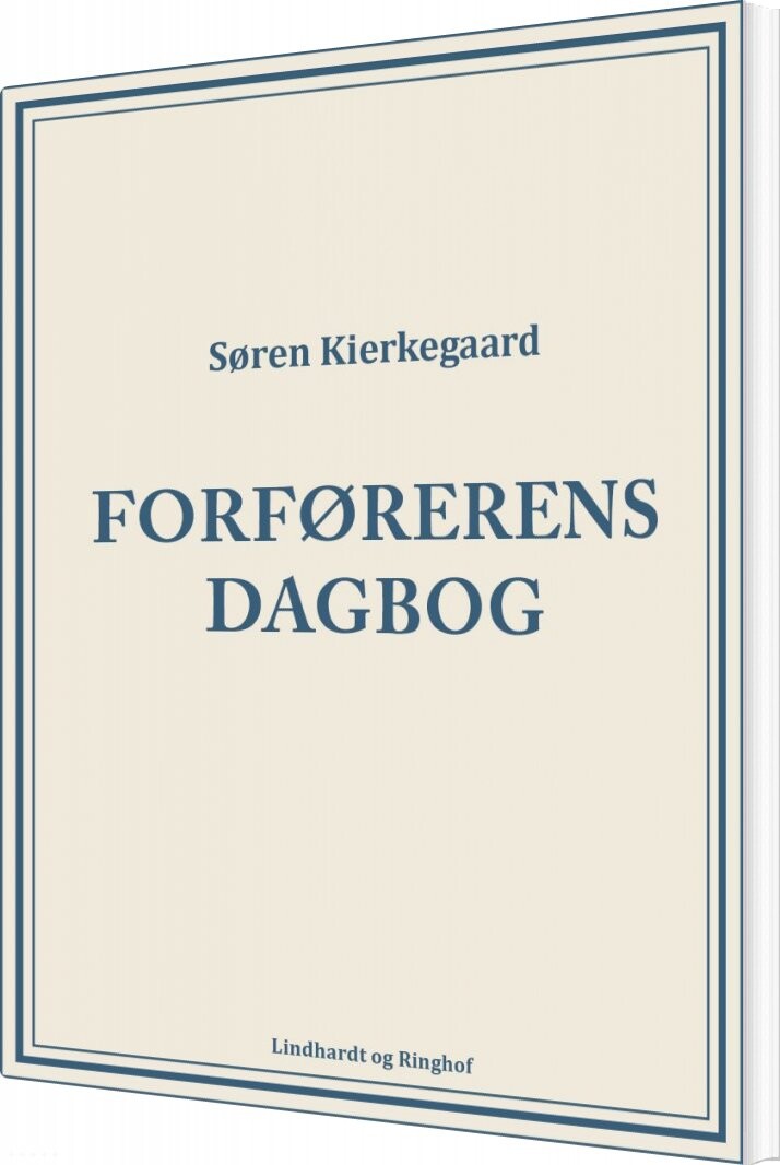 Forførerens Dagbog   Søren Kierkegaard   Bog