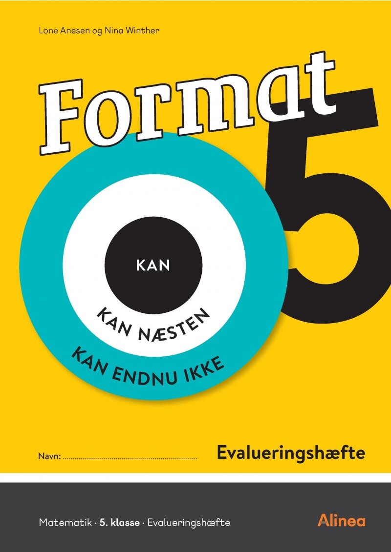 Format 5  Evalueringshæfte   Lone Anesen   Bog