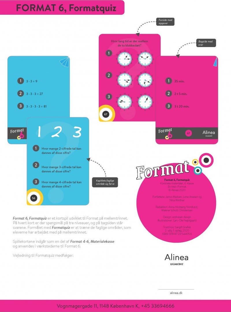 Format 6  Formatquiz   Lone Anesen   Bog