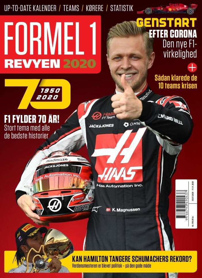 Formel 1 Revyen 2020 Bog