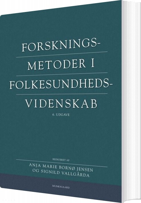 Forskningsmetoder I Folkesundhedsvidenskab   Søren Rud   Bog