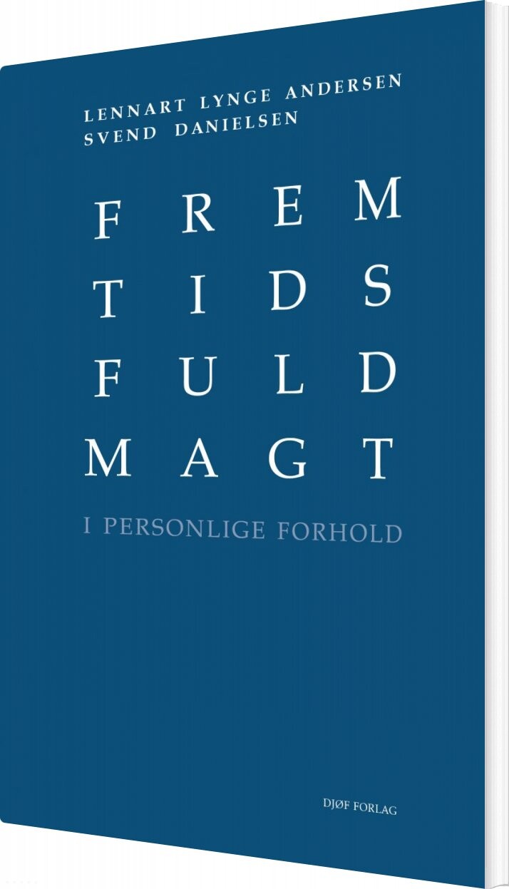 Fremtidsfuldmagt   Svend Danielsen   Bog