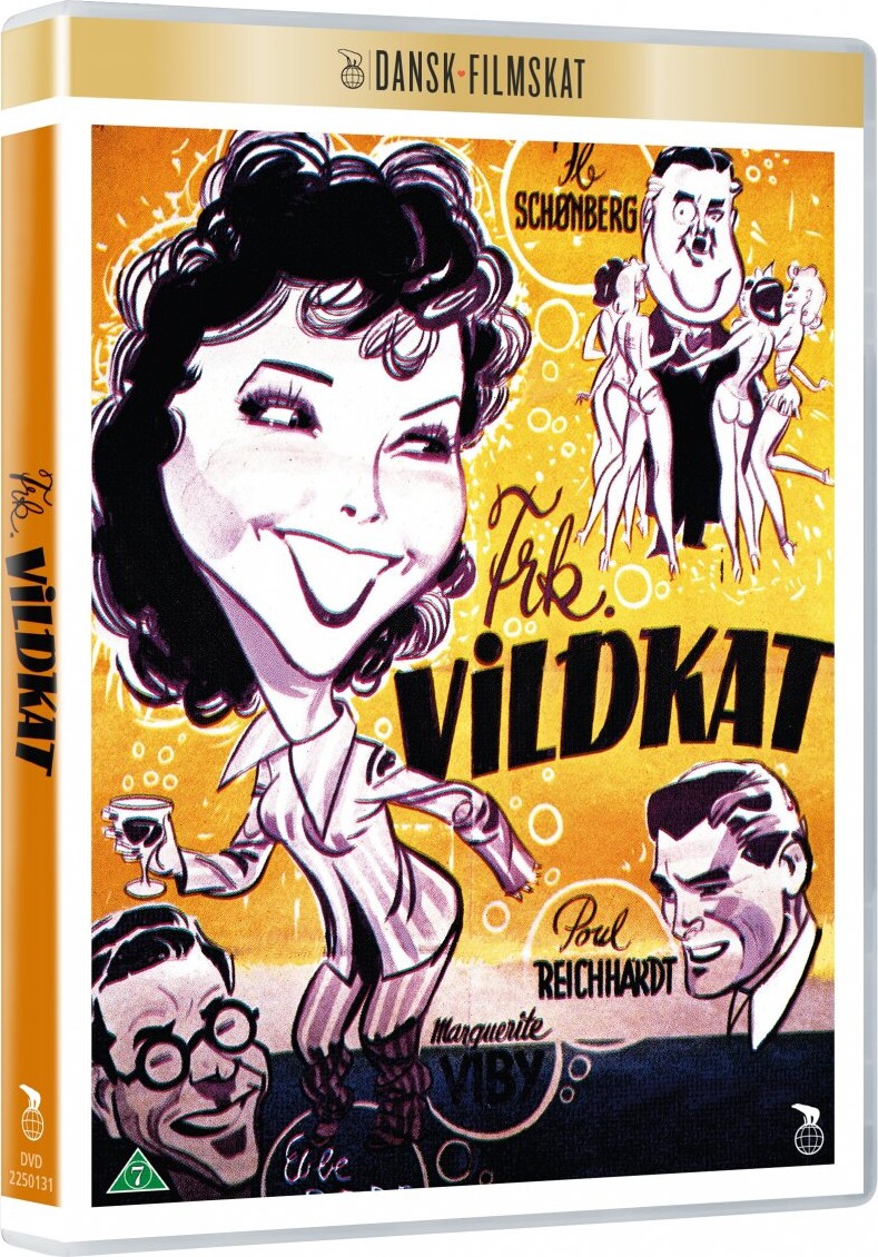 Frøken Vildkat Dvd Film