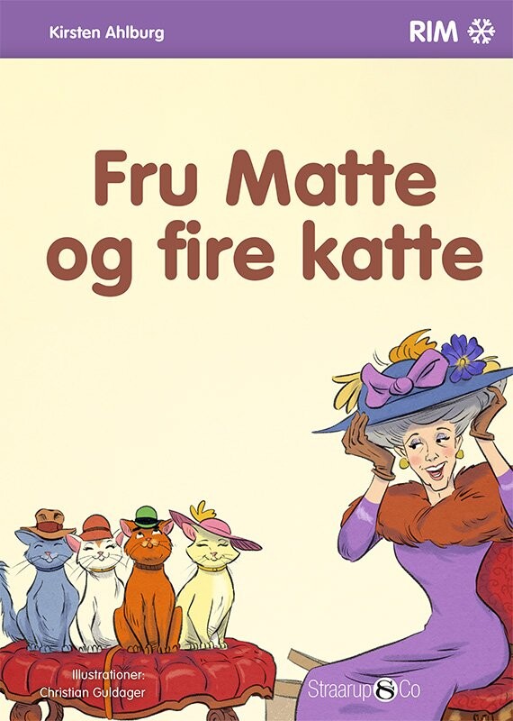 Fru Matte Og Fire Katte Kirsten Ahlburg Bog
