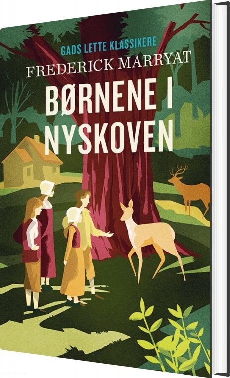Gads Lette Klassikere: Børnene I Nyskoven Frederick Marryat Bog