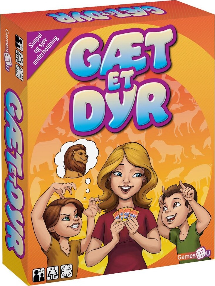 Gæt Et Dyr   Spil